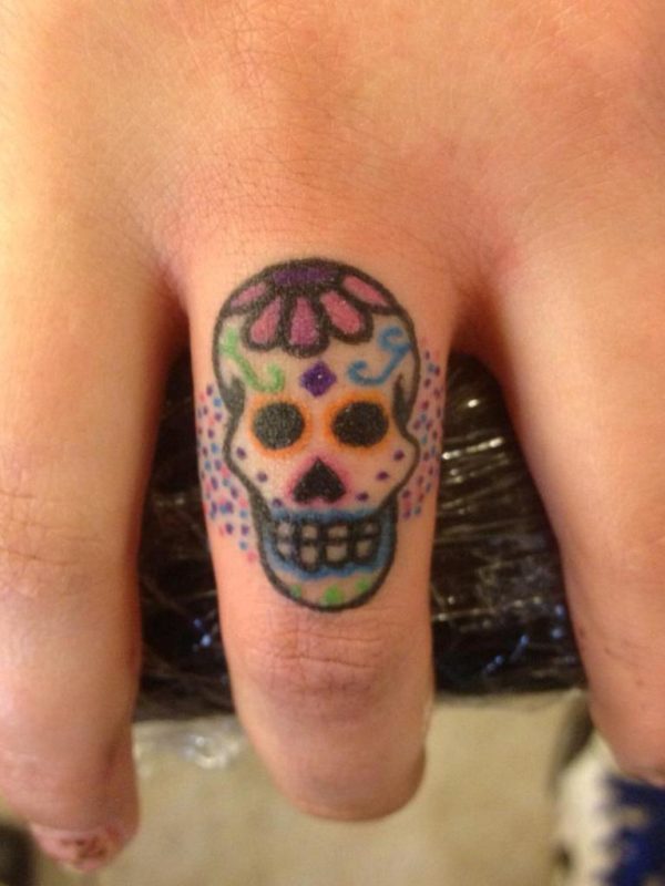 Sugar Skull Tattoo Design