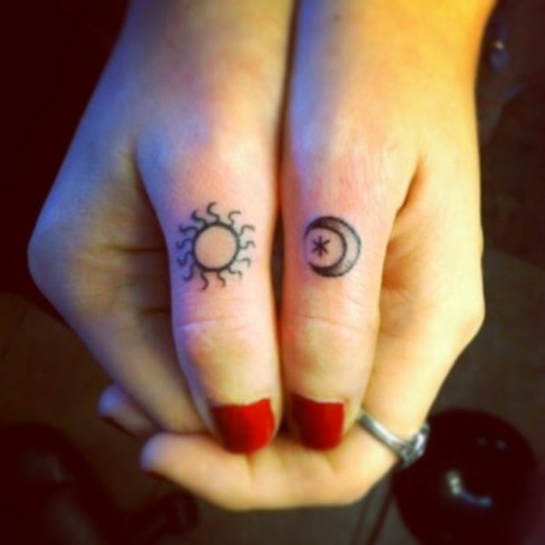 Sun And Moon Tattoo