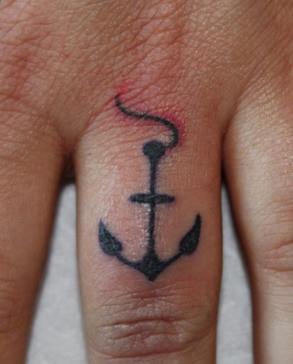 Unique Anchor Tattoo