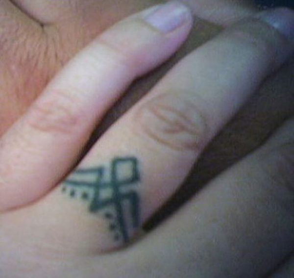 Wedding Finger Tattoo