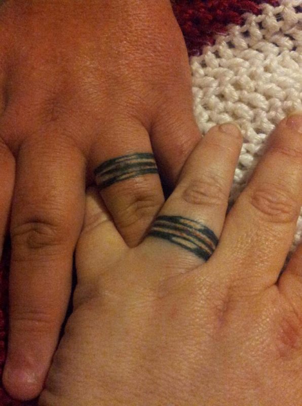 Wedding  Ring Tattoo