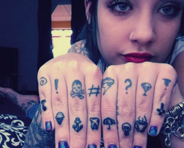 Wonderful Finger Tattoo