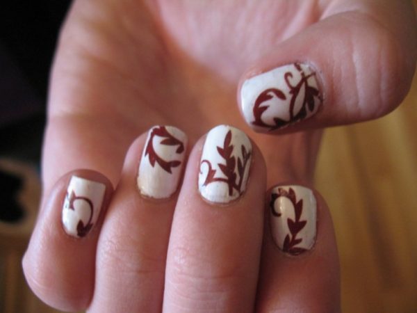 Beautiful Nail Tattoo