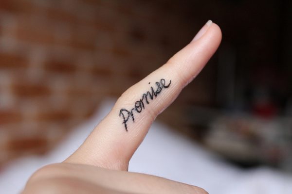 Sweet Promise Tattoo