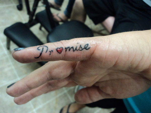 Sweet Tattoo Of Promise